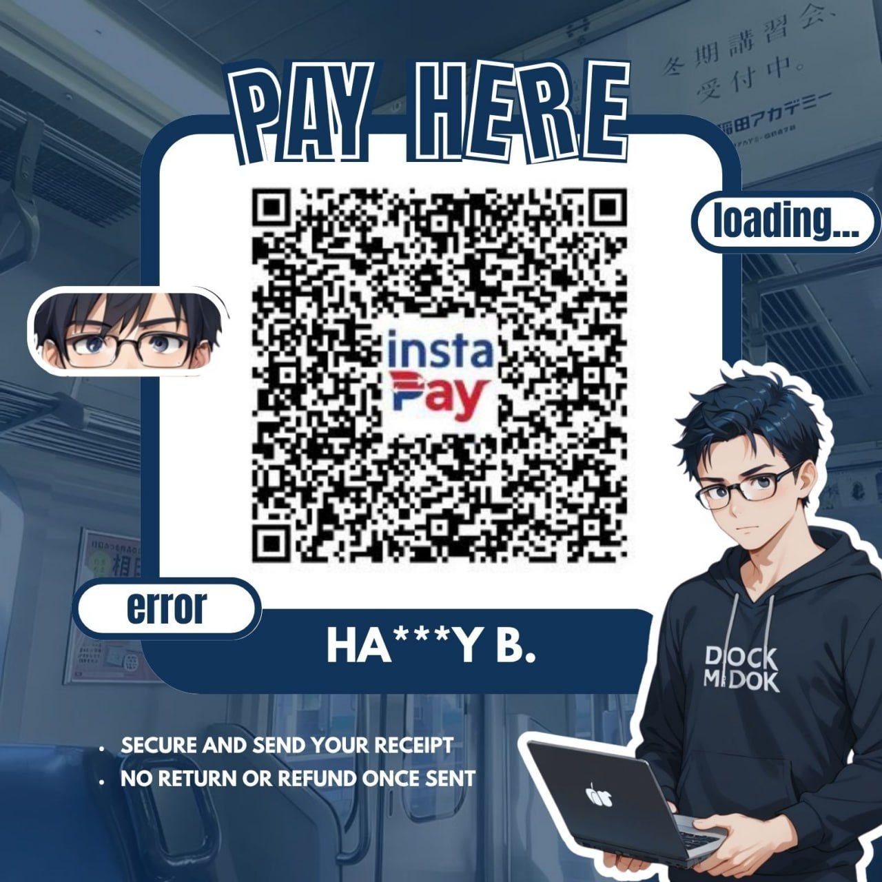 GCash Instapay QR Code